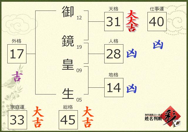 診断結果画像