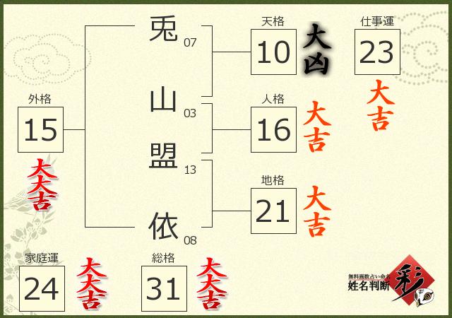 診断結果画像
