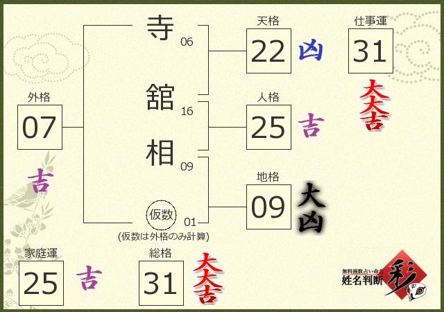 診断結果画像