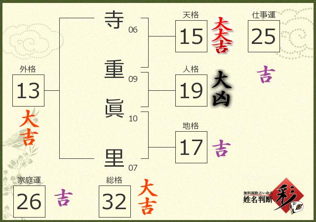 診断結果画像