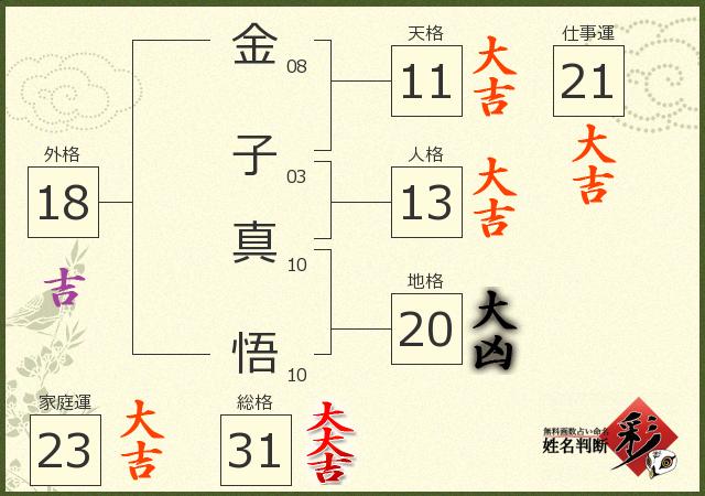 診断結果画像