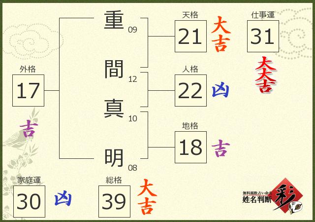 診断結果画像