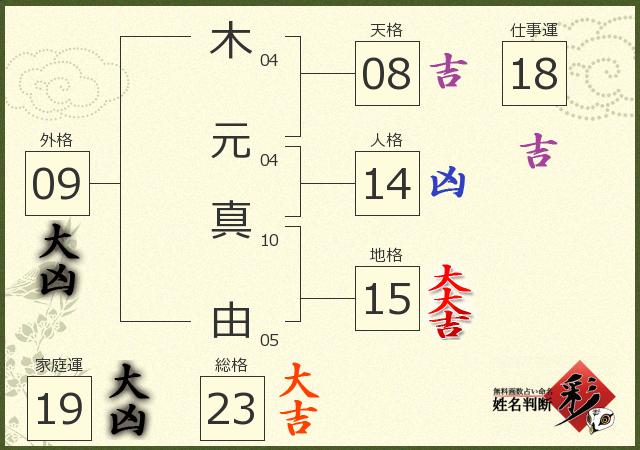 診断結果画像