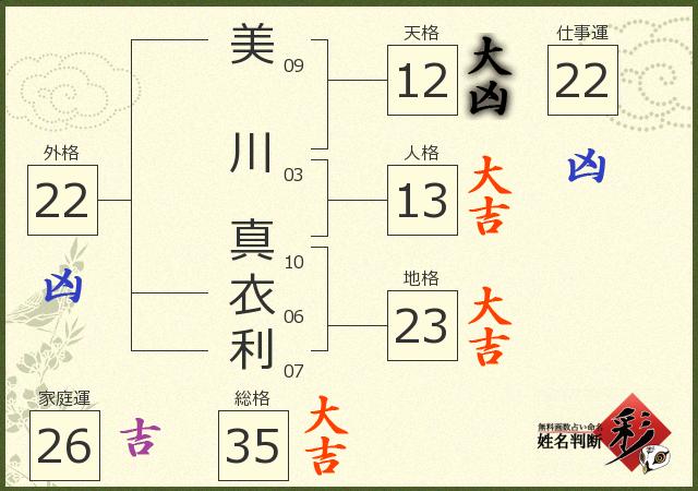 診断結果画像