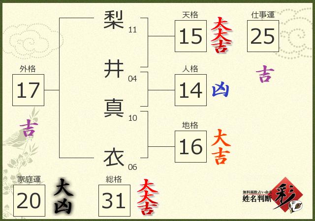 診断結果画像