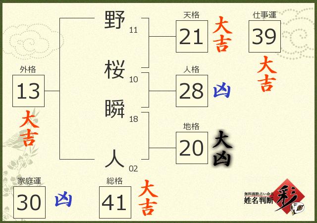 診断結果画像