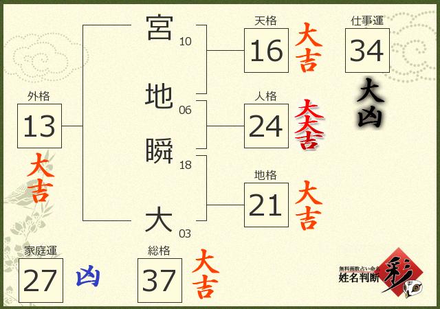 診断結果画像
