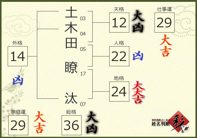 診断結果画像