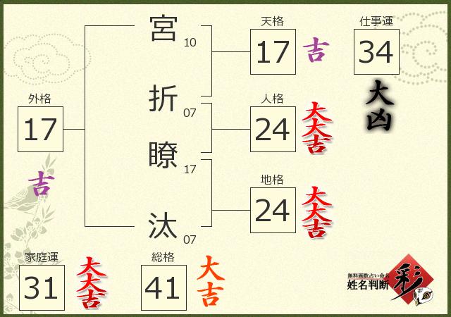 診断結果画像