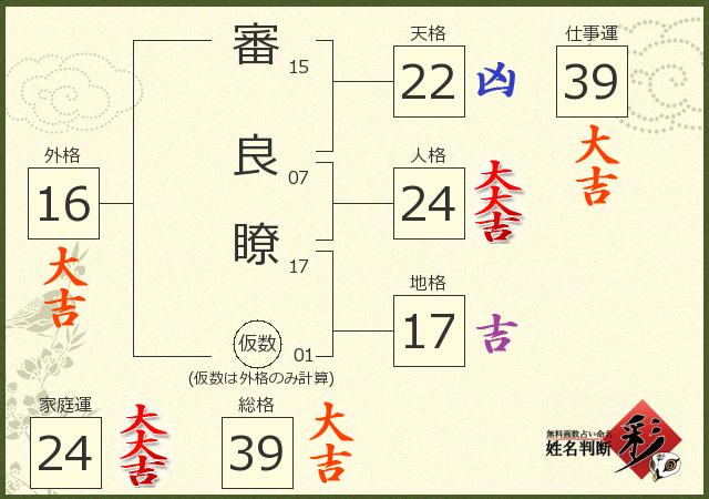診断結果画像