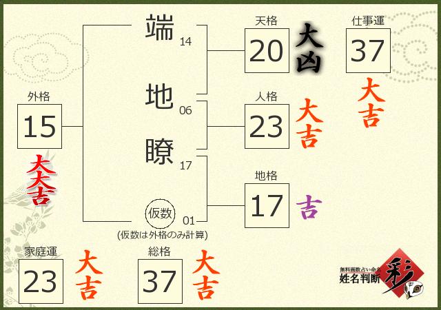 診断結果画像