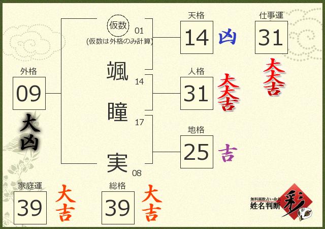 診断結果画像