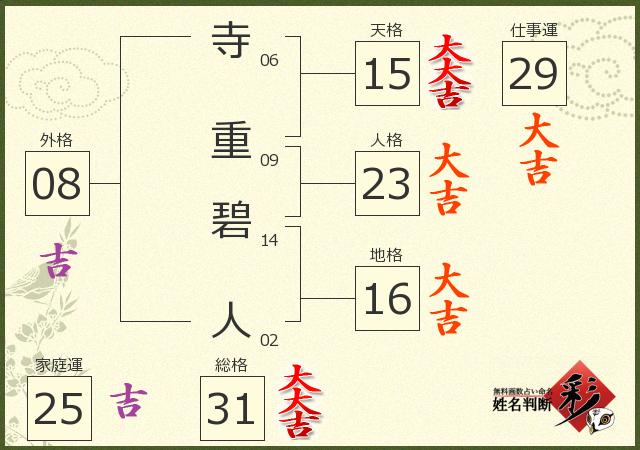 診断結果画像