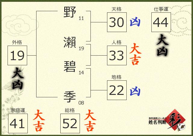 診断結果画像