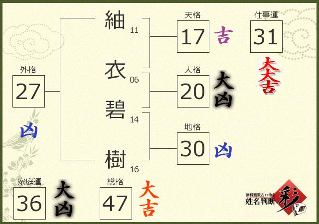 診断結果画像