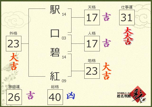 診断結果画像