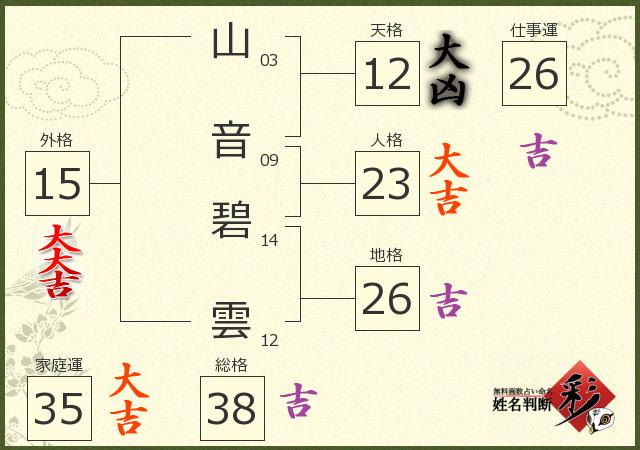 診断結果画像