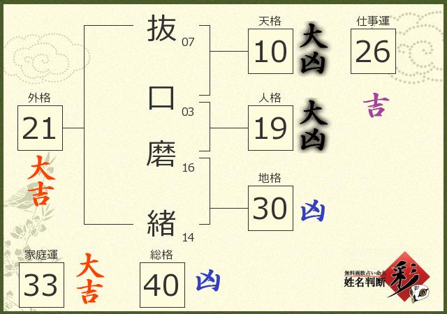 診断結果画像