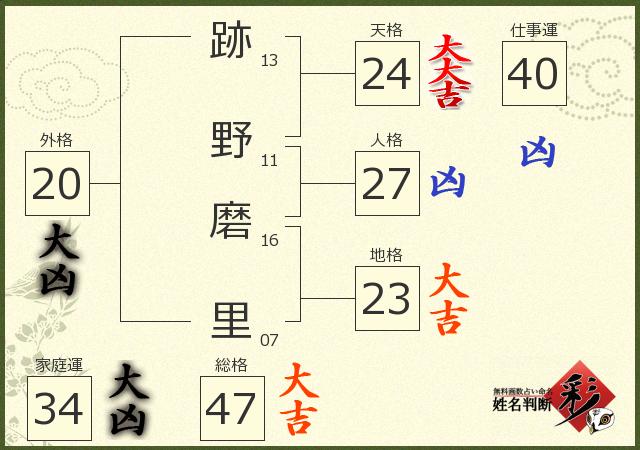 診断結果画像