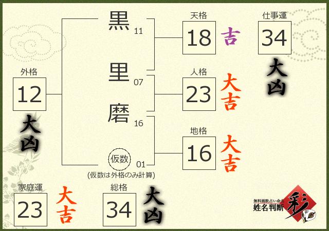 診断結果画像