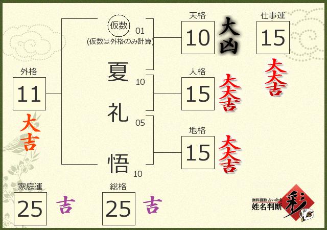 診断結果画像