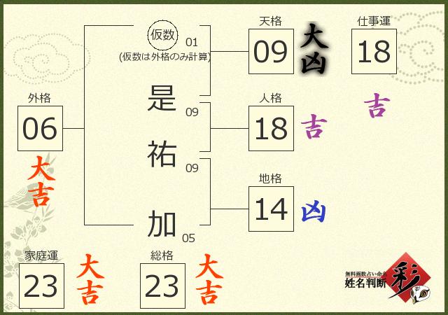 診断結果画像