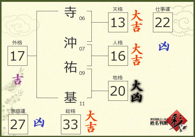 診断結果画像