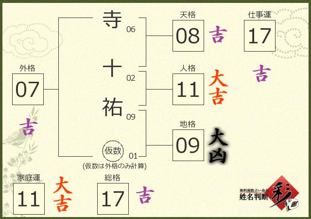 診断結果画像