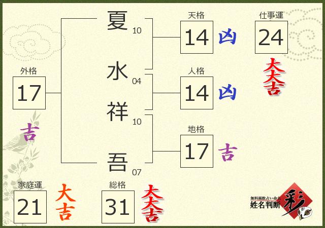 診断結果画像