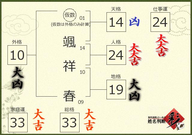 診断結果画像