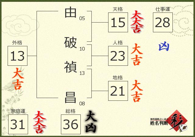 診断結果画像