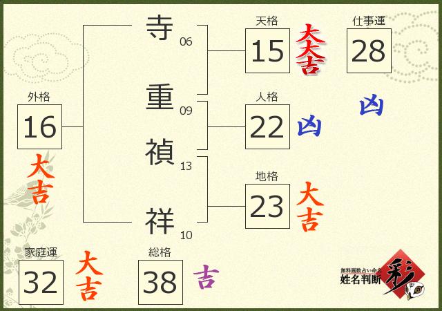 診断結果画像