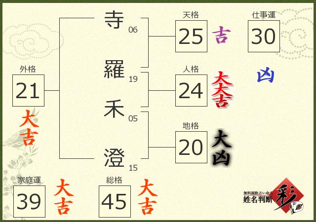 診断結果画像