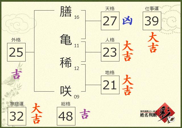 診断結果画像
