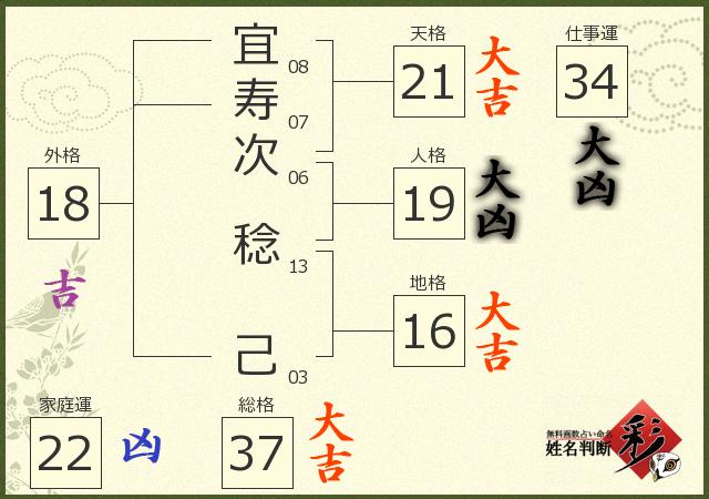 診断結果画像