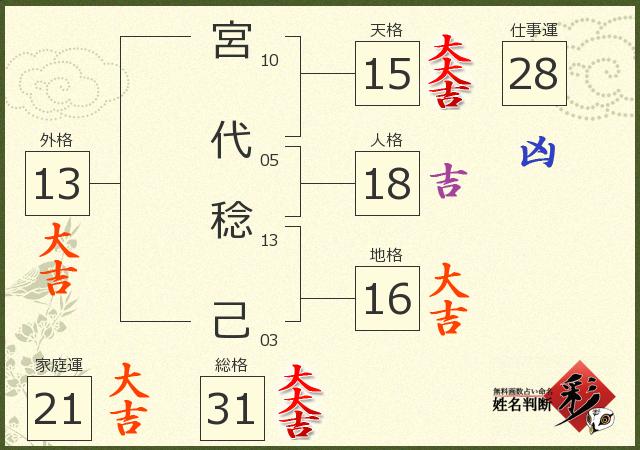 診断結果画像