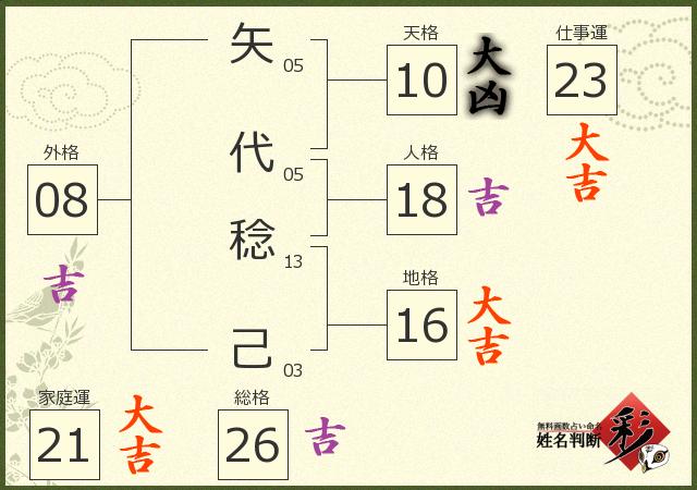 診断結果画像