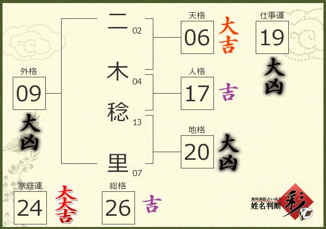 診断結果画像