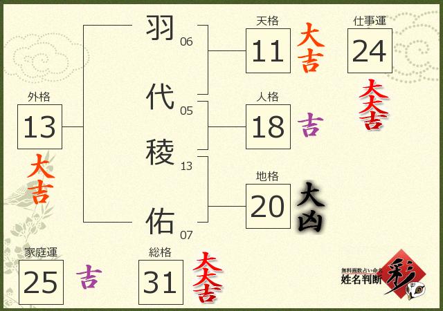 診断結果画像