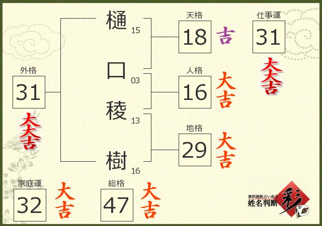 診断結果画像