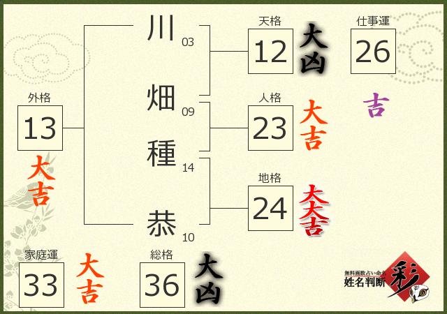 診断結果画像
