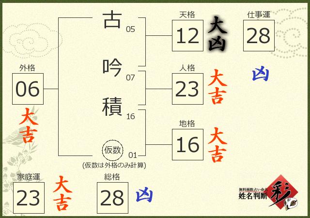 診断結果画像