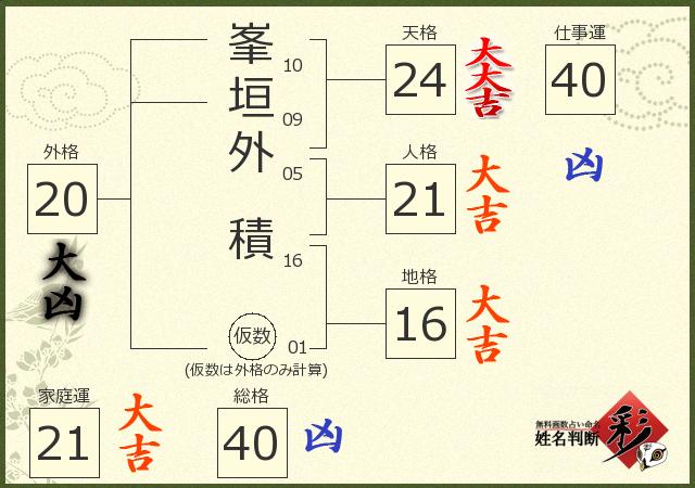診断結果画像