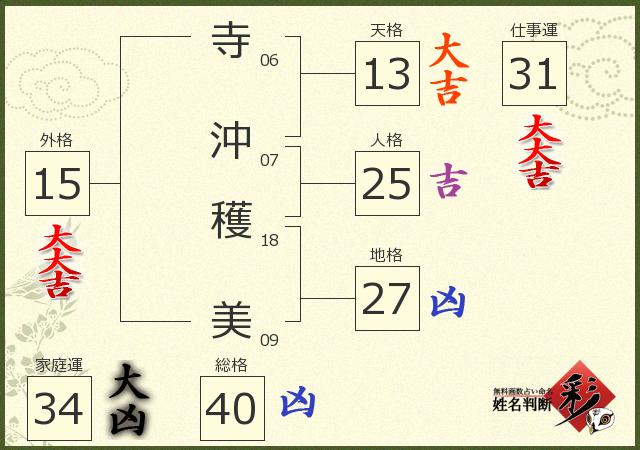 診断結果画像