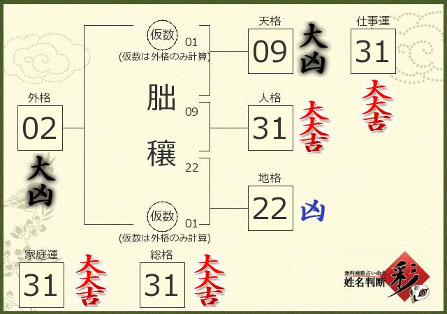 診断結果画像