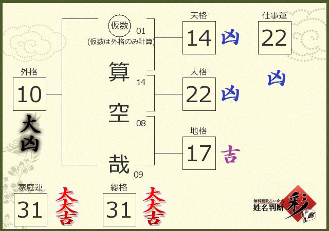 診断結果画像