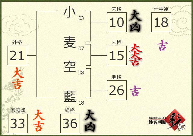 診断結果画像