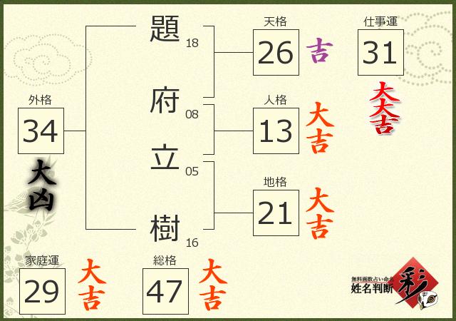 診断結果画像