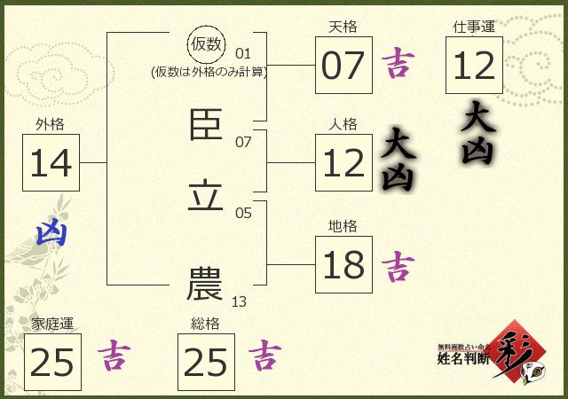 診断結果画像