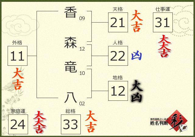 診断結果画像